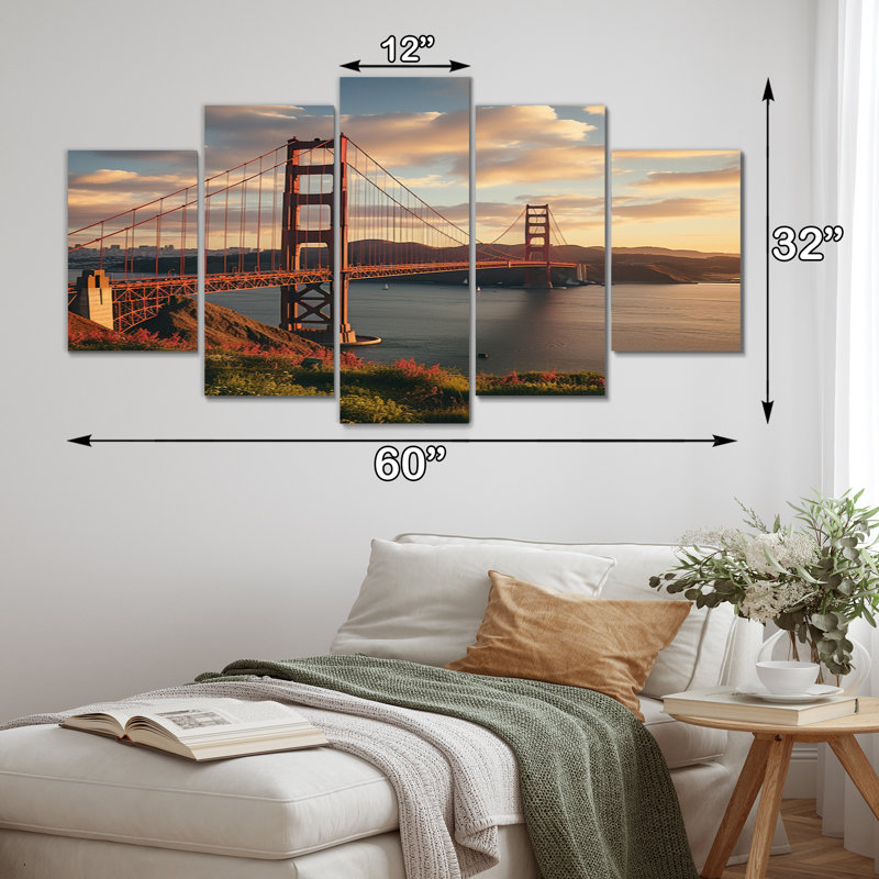 Chaisson - American Canvas Print - 5 Panels