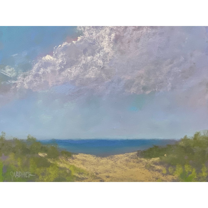 Summer Cloud Print, 17.25" H x 21.25" W x 0.88" D