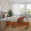 Lit plateforme en bois massif Lamari avec pied de lit et lit gigogne-2020591145-2020591144
