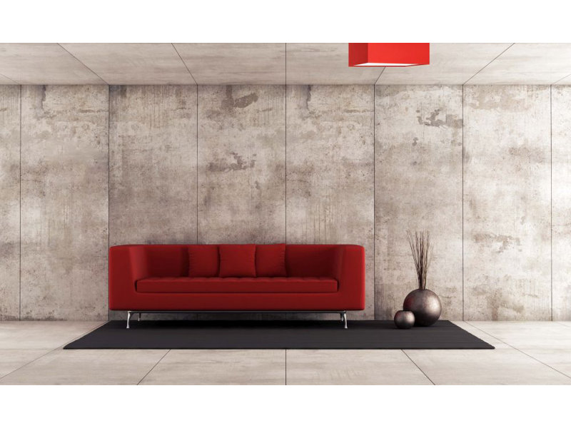 Eibe Ceiling Lamp, Red