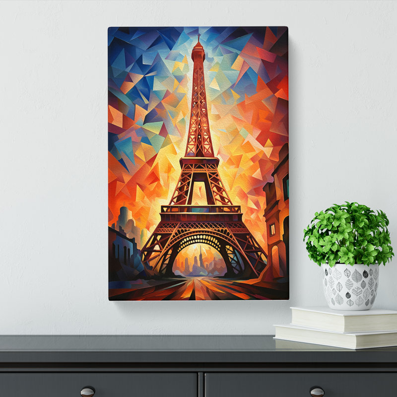 Modern Wall Art - Wrapped Canvas, 50cm H x 35cm W x 3cm D