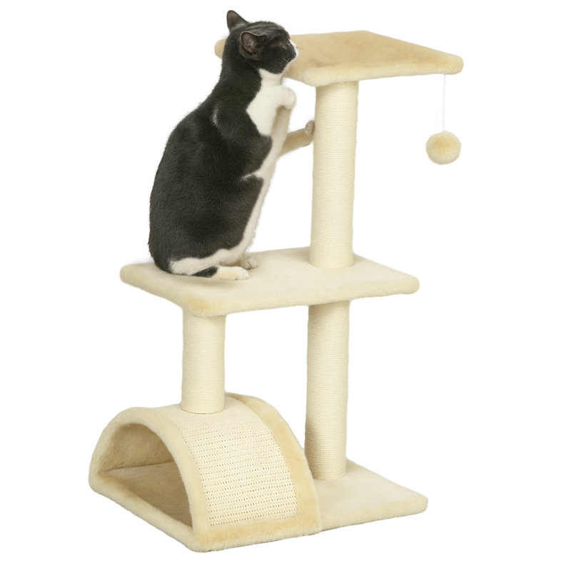 182.88cm H Cat Tree, White