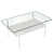 Transparent Top/White Base