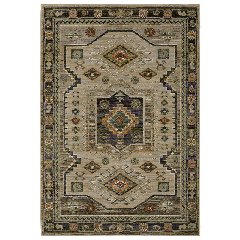 Reenu Oriental Indoor Rug, Rectangle 7'10" x 10'10"