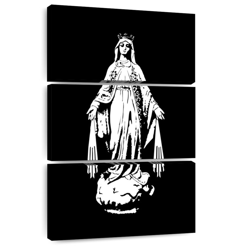 Black And White Virgin Mary