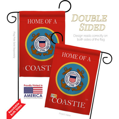 Double Sided 18.5'' H x 13'' W Polyester Garden Flag