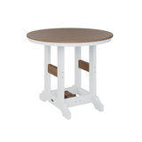 Berlin Gardens Garden Classic Regular Top With White Base Round Counter Height Table