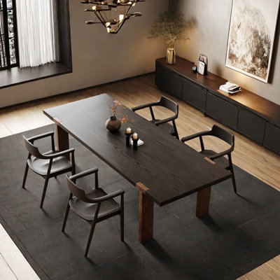 Table de salle à manger en bois de frêne