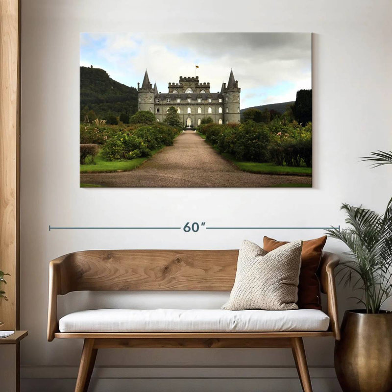 Lilie Scottish Inveraray Castle, H 32 po x l 48 po