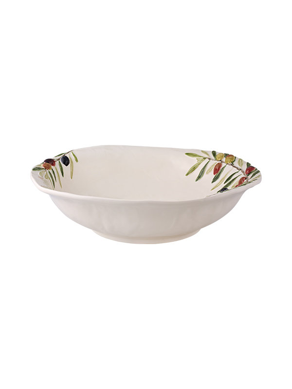 Olival Earthenware Salad Bowl