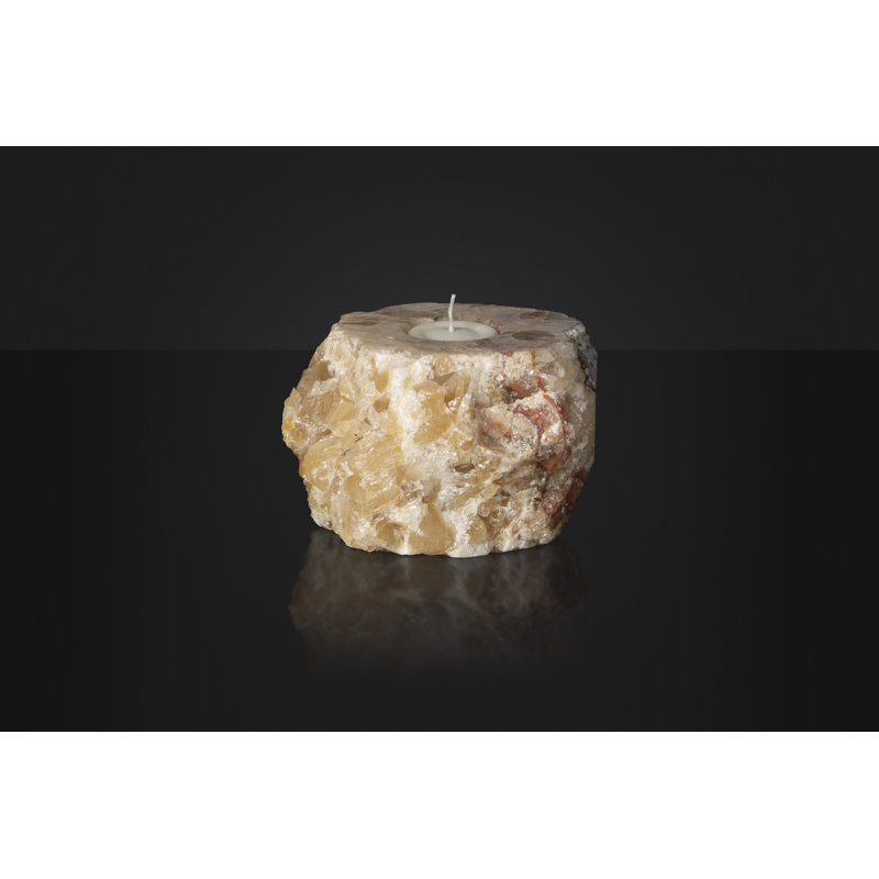 3.5433'' H Onyx Tabletop Votive Holder