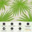 Andalyn Tropical Green/Ivory Reversible Indoor/Outdoor Area Rug-1631646287