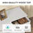 Amanah 39.1'' W 5-Drawer Dresser for Bedroom, White Storage Unit with Sturdy Steel Frame, TV Stand with Wooden, Chest of Drawers for Closet, Living Room-1212428787