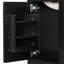 Meuble-lavabo moderne de 24 po avec lavabo en céramique, porte à fermeture en douceur, tablette de porte à double couche et 3 tiroirs-133144836