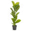Faux Banana Leaf Plant in Planter