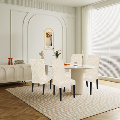 Housse pour chaise de salle à manger