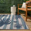 Tapis d'intérieur / extérieur bleu marine / crème Conswello-439086348