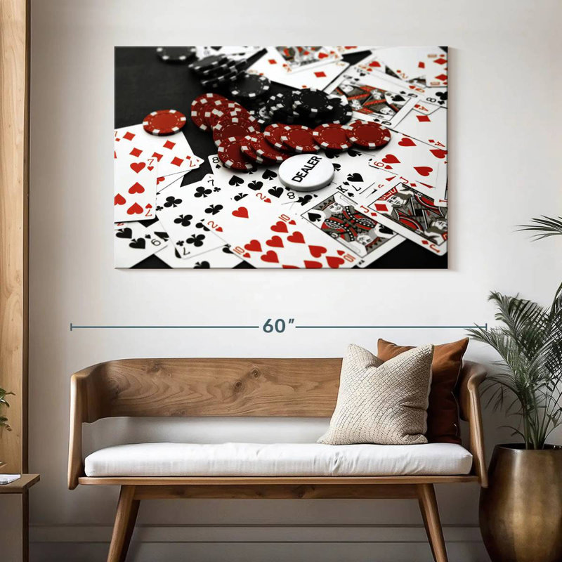 Jeu de poker Senne Texas Hold 'Em, H 32 po x l 48 po