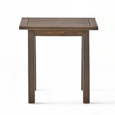 Table d'appoint en bois d'acacia