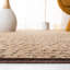 Tapis Heie brun foncé