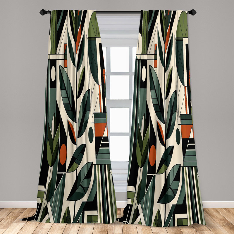 Semi Sheer Curtain, 56" W x 95" L