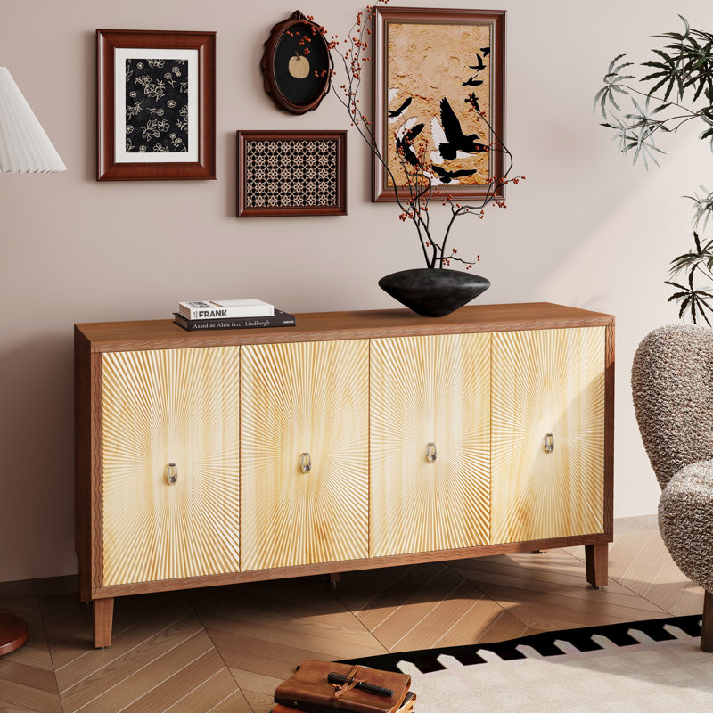 Candelario 59.84'' Sideboard, Brown Wood