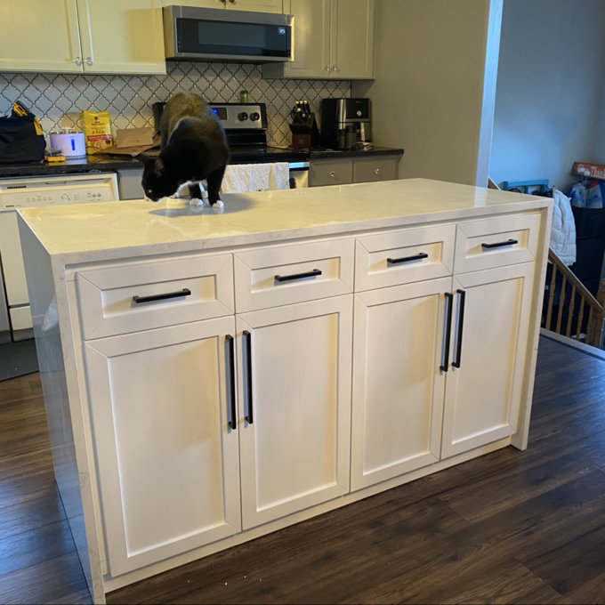 Andranique Kitchen Island with Engine...
