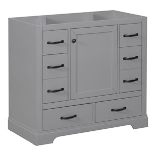 Meuble-lavabo de salle de bain sans lavabo