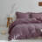 Linen Ruffled Duvet Cover Set-719121906-696302582