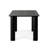 67" Rectangular Solid Oak Wood Pillar Leg Dining Table For 6-96643875