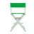 24" Folding Director Chair-19623352-19623356