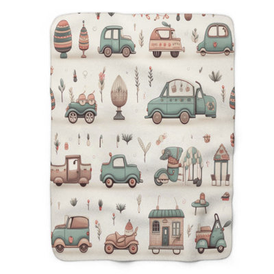 Compact Cars - 1 Piece Premium Blanket