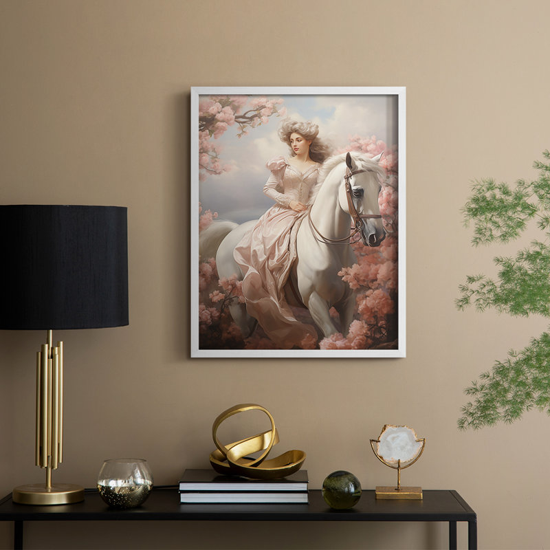 WOMEN-CDIV - Reproduction d'art encadrée de qualité supérieure - prête à être accrochée