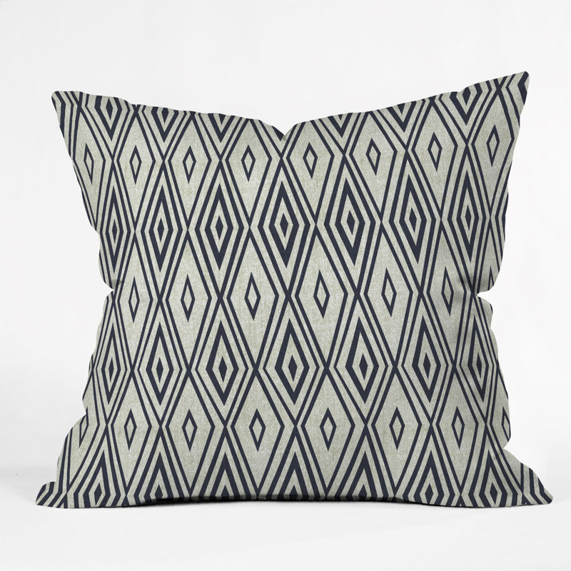  Coussin décoratif intérieur / extérieur Crystalline, Gris / violet