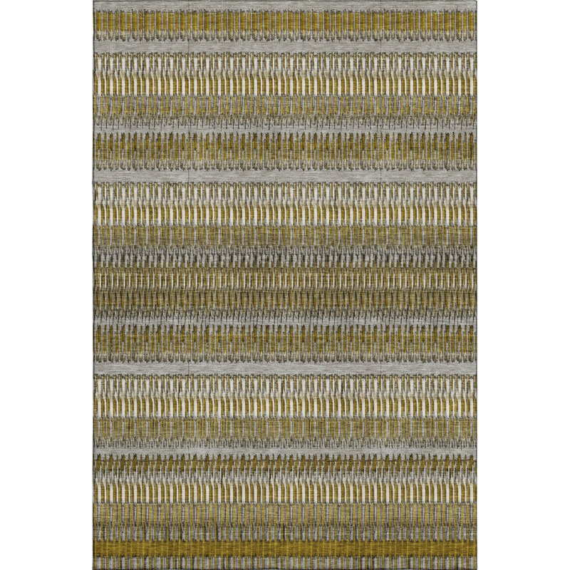 Tapis de qualité supérieure lavable à la machine Cerrito AMF589, Rectangulaire 3 pi x 5 pi