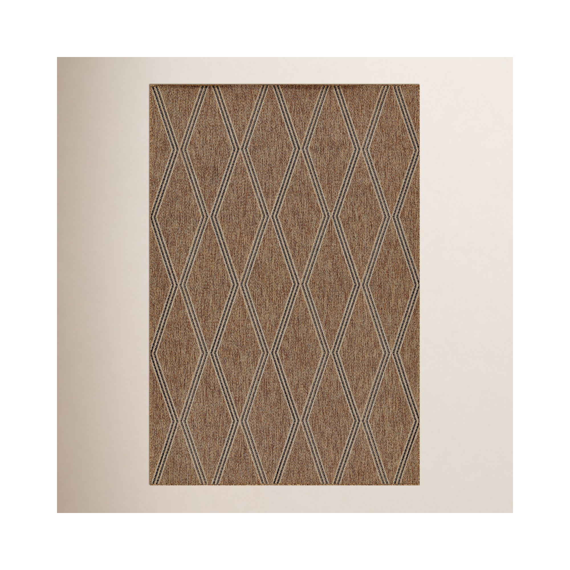 Twill Indoor/Outdoor Rug, Rectangle 3'3" x 5'