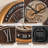 24 Inch Large Moving Gear Wall Clock