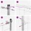Vidaxl Field Fence Galvanised Steel-114858711