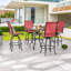 Ensemble bistro pour 4 personnes à hauteur de bar Motto Square-2118654003