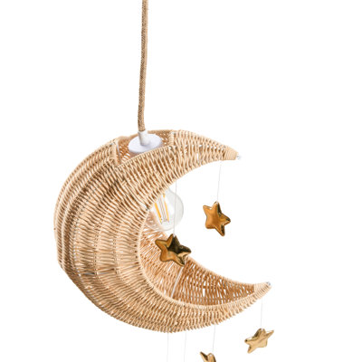 1 - Light Natural Novelty Pendant