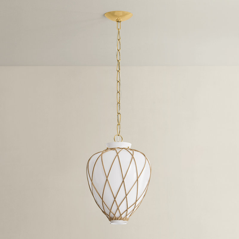 Apple Valley Pendant, 15 W, 18" H x 13.25" W x 13.25" D