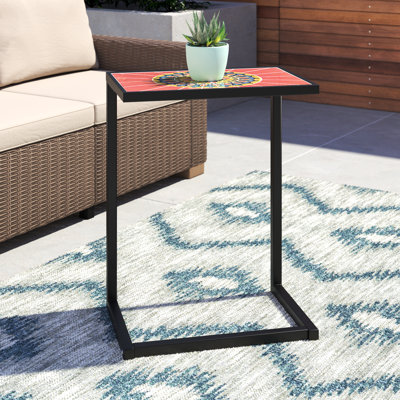 Avinoam Rectangular Outdoor Side Table , 18.5 " W 12.5 " D