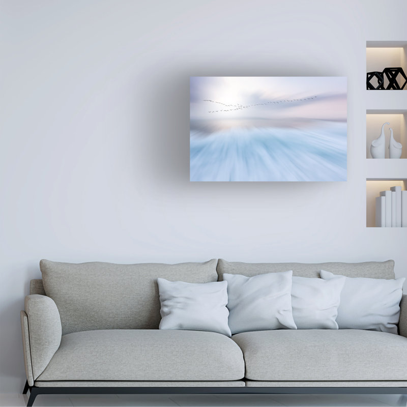 Contemporary, 30" H x 47" W x 2" D