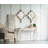 30"X 23.5"Artistic White Diamond Scrollwork Mirror
