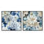 Louann - Ensemble de 2 collages carrés botaniques abstraits-101850753-101850752