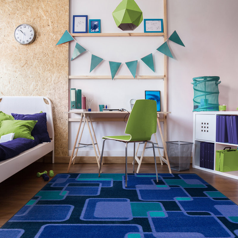 Kid Essentials Reflex Area Rug, Rectangle 5'4" x 7'8"