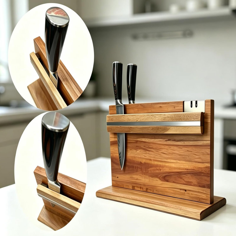 Nuanyu Home Furnishings 7 Slot Knife Block