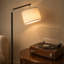 Lampe sur pied arquée réglable 64 po 64 po