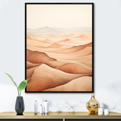 «Saharas Desert Silence I» sur toile