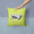 Steppe Cow Check Outdoor Throw Pillow-23813678-48711244